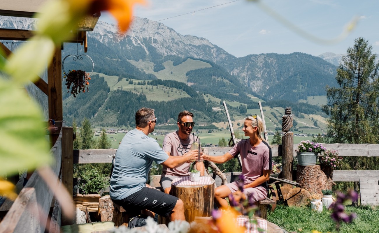 Genusstour in den Bergen © saalfelden-leogang.com / SLTG Fotograf: Chris Perkles